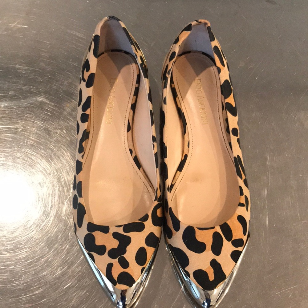 Enzo Angiolini Cheetah Flats